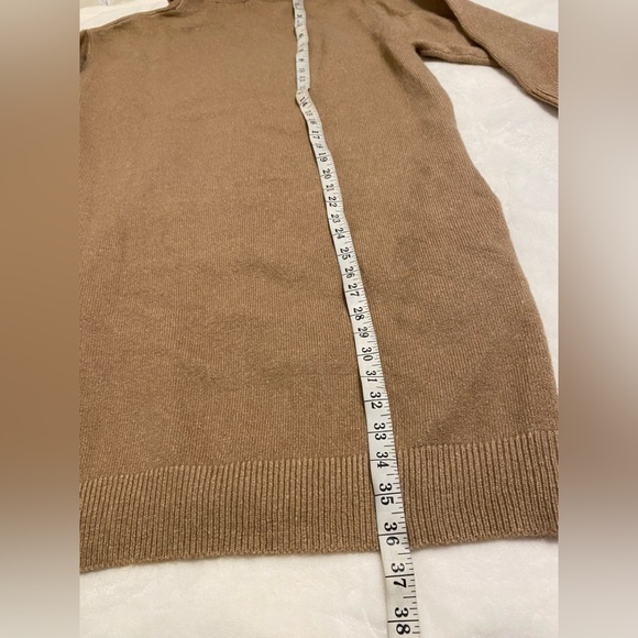 Lost + Wonder Hideaways Cafe Sweater Dress Khaki Tan - Picture 4 of 7